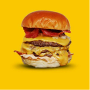 Bacon Triple Cheeseburger