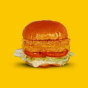 Hash Brown Single Burger (V)